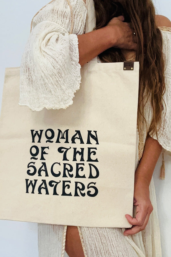 WOMAN OF THE SACRED WATERS TOTE