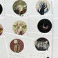 2027 MYSTIC MAMMA MOON calendar cards featuring sacred feminine zodiac art 