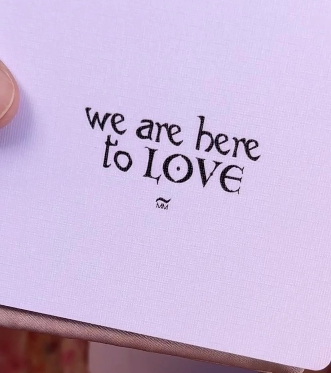 WORDS OF LOVE CARD SET
