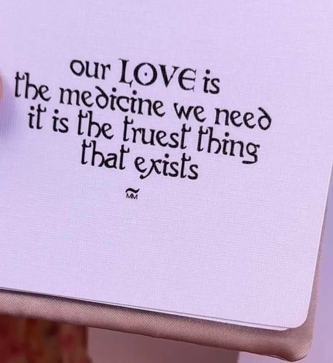 WORDS OF LOVE CARD SET