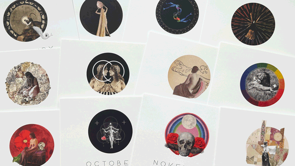 2026 MYSTIC MAMMA MOON ART CALENDAR