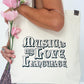 MUSIC IS MY LOVE LANGUAGE TOTE`MM