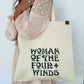 WOMAN OF THE FOUR WINDS TOTE'MM