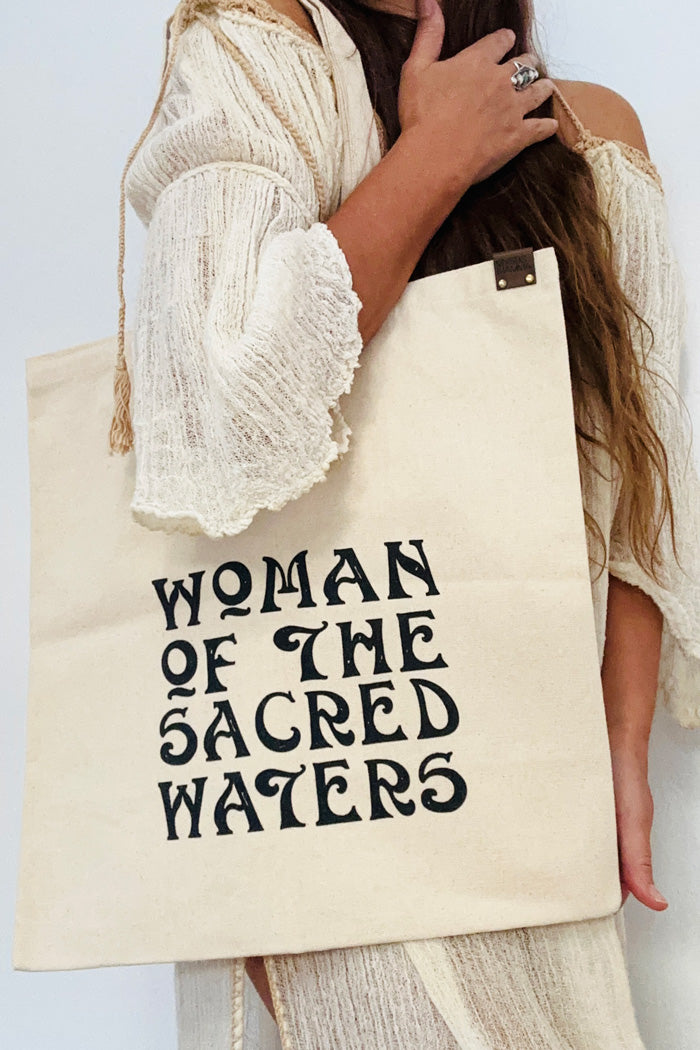 WOMAN OF THE SACRED WATERS TOTE