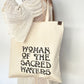 WOMAN OF THE SACRED WATERS TOTE'MM