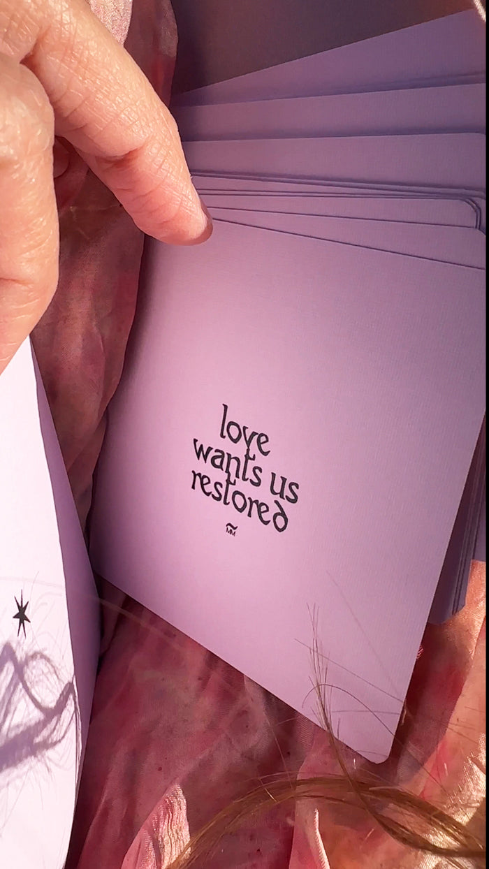 WORDS OF LOVE CARD SET