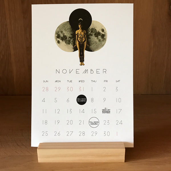 *2018* MYSTIC MAMMA Desk Calendar